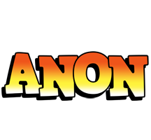 Anon sunset logo