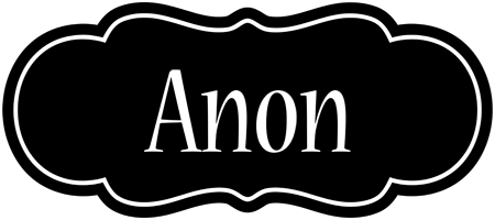 Anon welcome logo