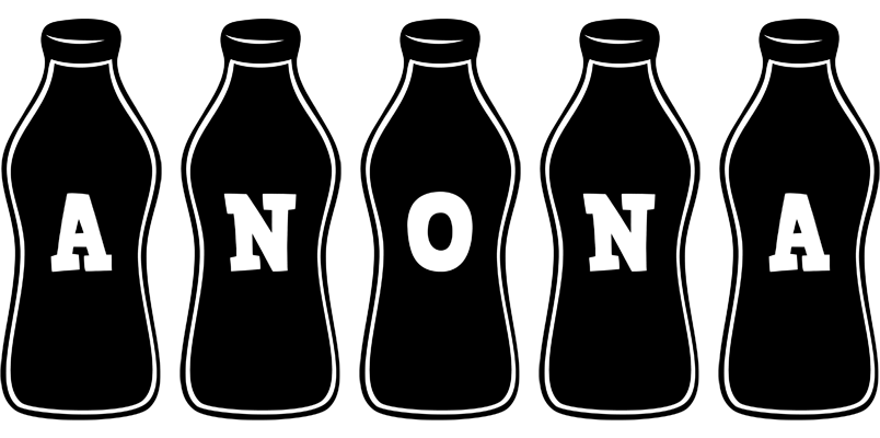 Anona bottle logo
