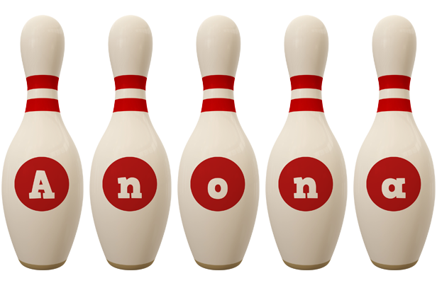 Anona bowling-pin logo
