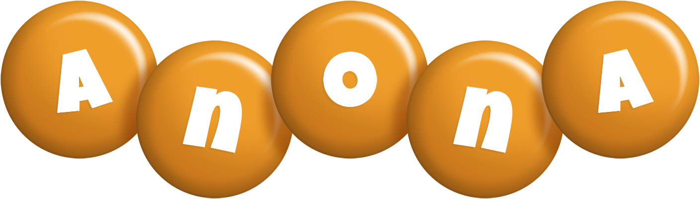 Anona candy-orange logo