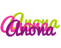 Anona flowers logo