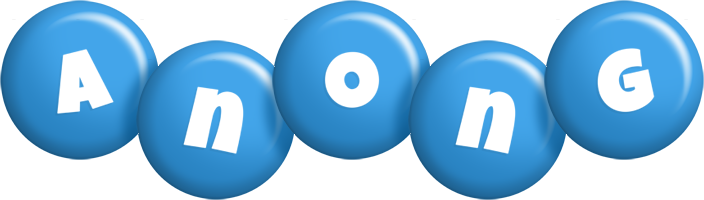 Anong candy-blue logo