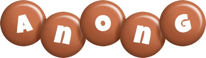 Anong candy-brown logo