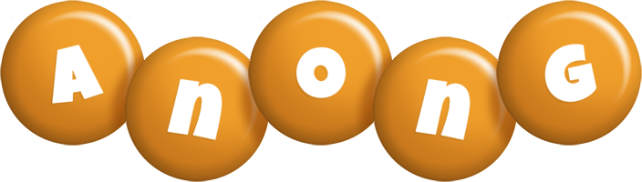 Anong candy-orange logo