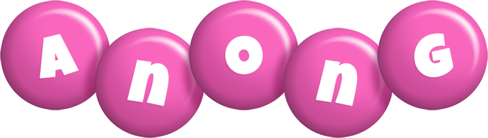 Anong candy-pink logo