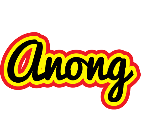 Anong flaming logo