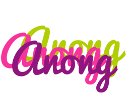 Anong flowers logo