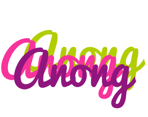 Anong flowers logo