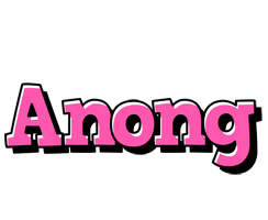 Anong girlish logo