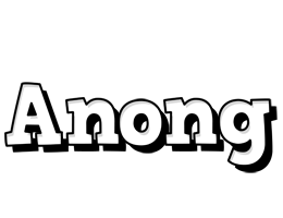 Anong snowing logo