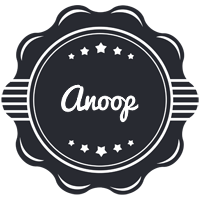 Anoop badge logo