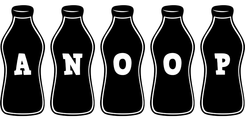 Anoop bottle logo