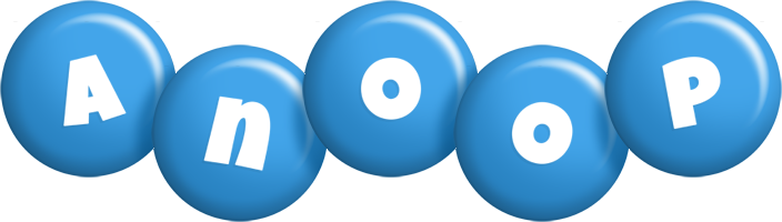 Anoop candy-blue logo