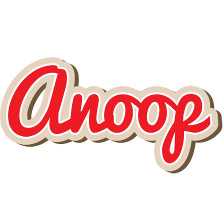 Anoop chocolate logo