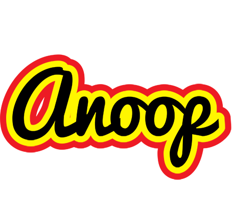 Anoop flaming logo