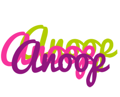 Anoop flowers logo