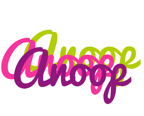 Anoop flowers logo