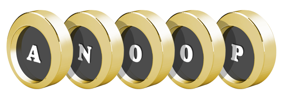 Anoop gold logo