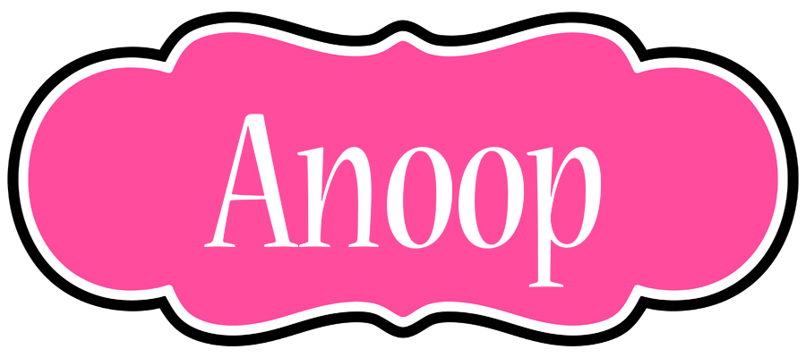 Anoop invitation logo