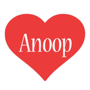 Anoop love logo