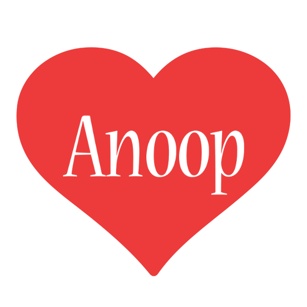 Anoop love logo