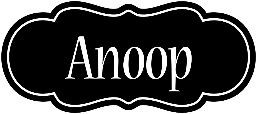 Anoop welcome logo