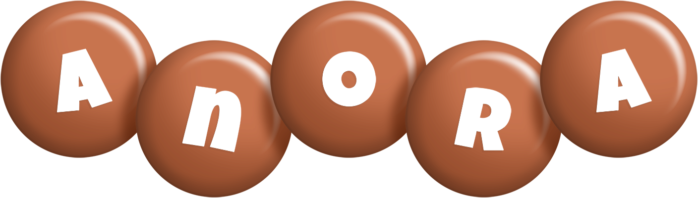 Anora candy-brown logo
