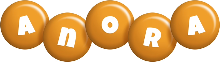 Anora candy-orange logo