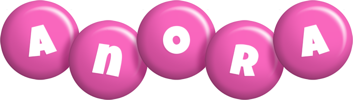 Anora candy-pink logo