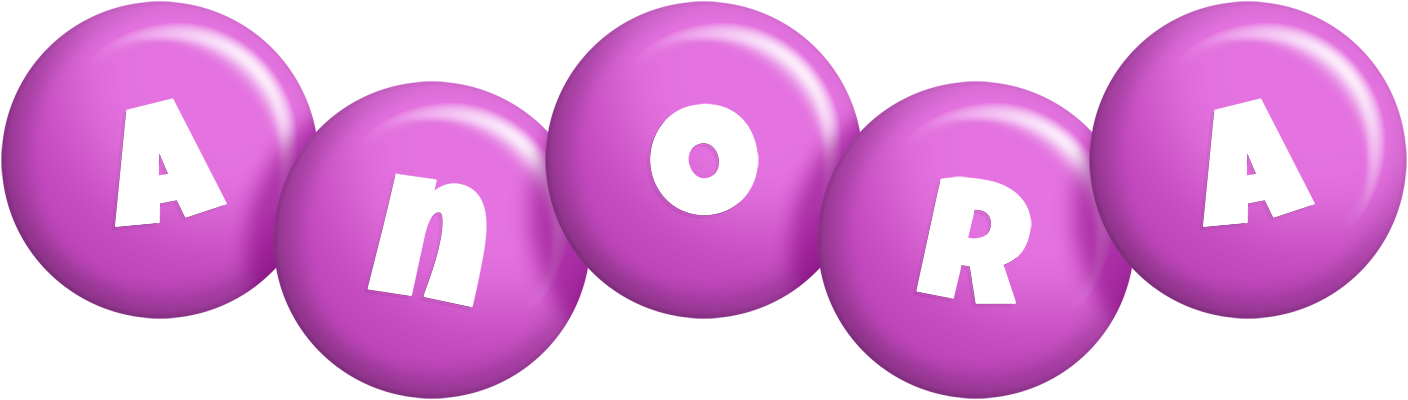 Anora candy-purple logo