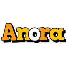 Anora cartoon logo