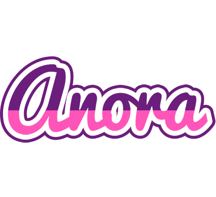 Anora cheerful logo