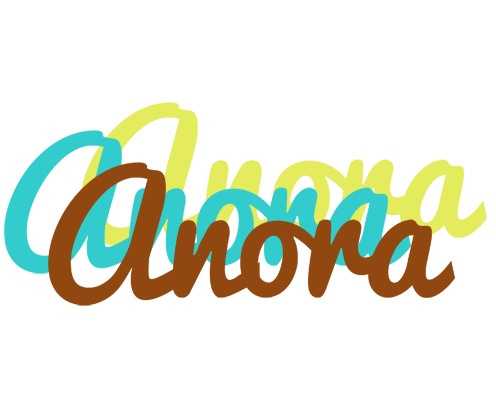 Anora cupcake logo