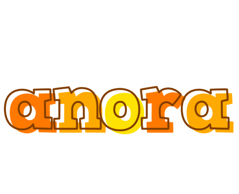 Anora desert logo