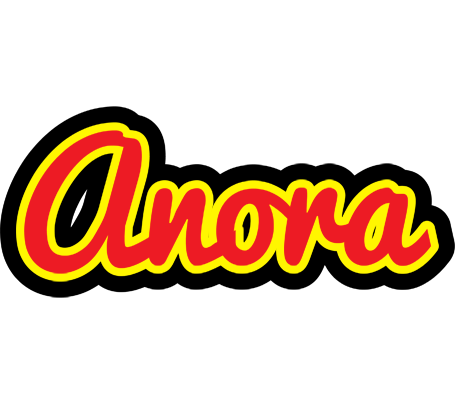 Anora fireman logo