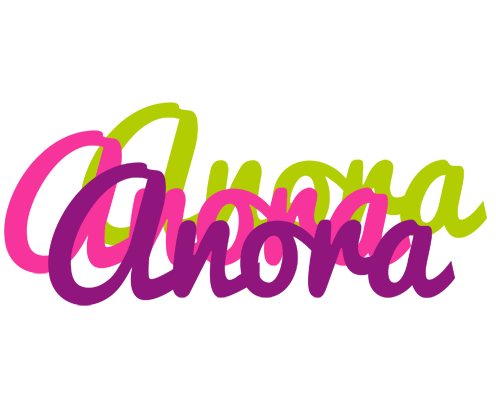 Anora flowers logo