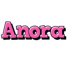 Anora girlish logo