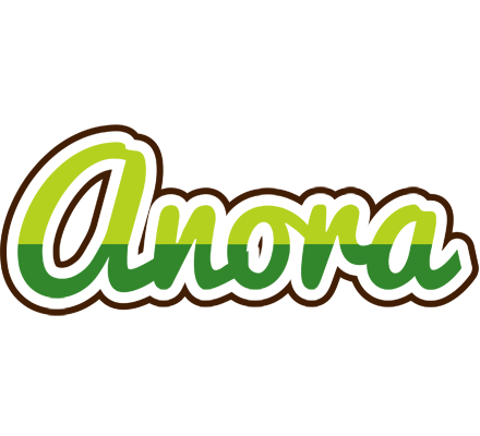 Anora golfing logo