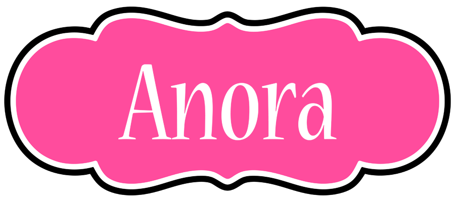 Anora invitation logo