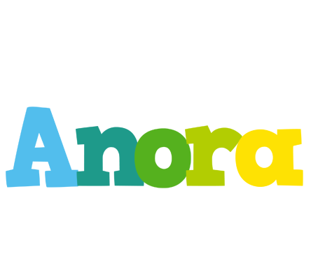 Anora rainbows logo