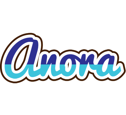 Anora raining logo