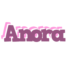 Anora relaxing logo