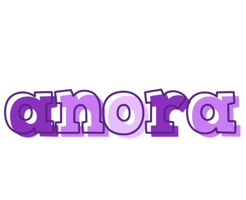 Anora sensual logo