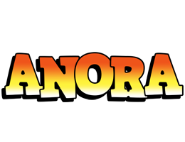 Anora sunset logo