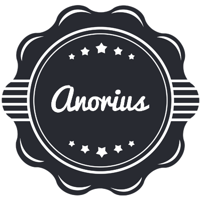 Anorius badge logo