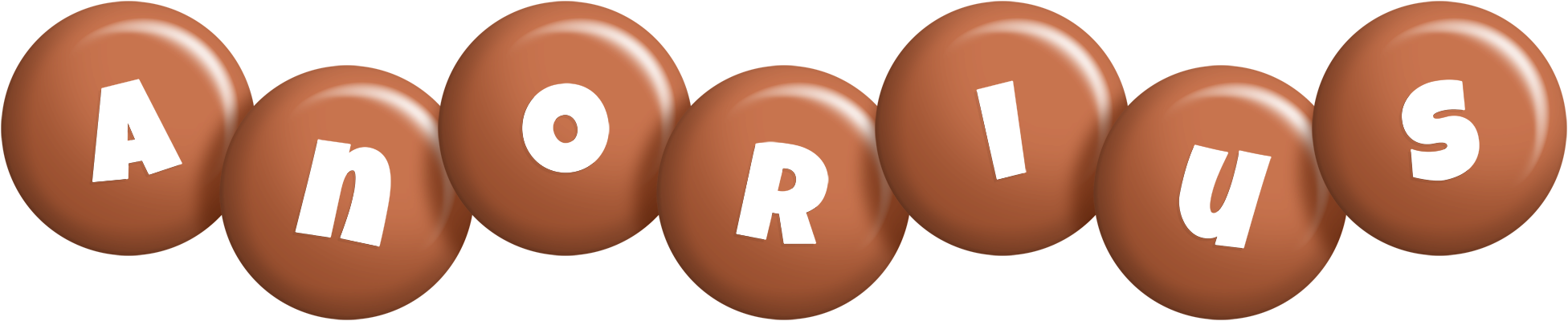 Anorius candy-brown logo