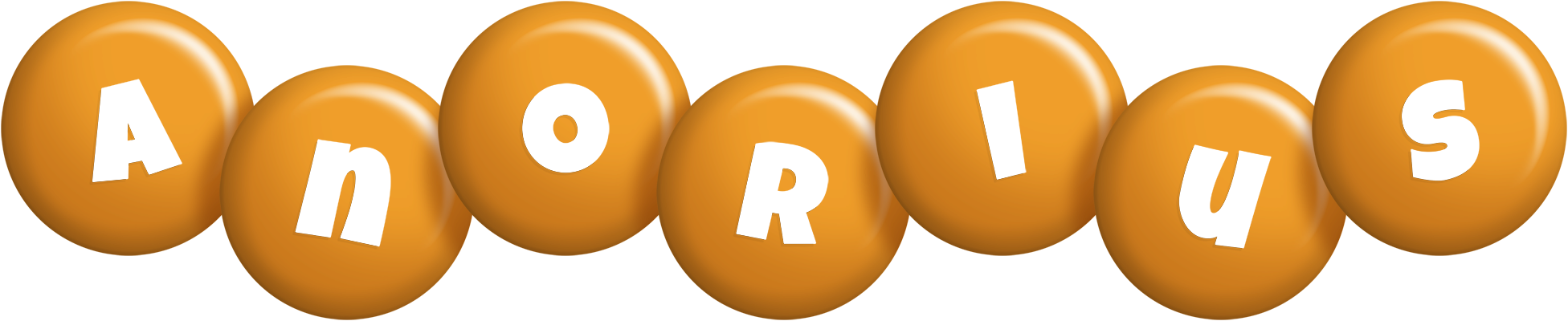 Anorius candy-orange logo