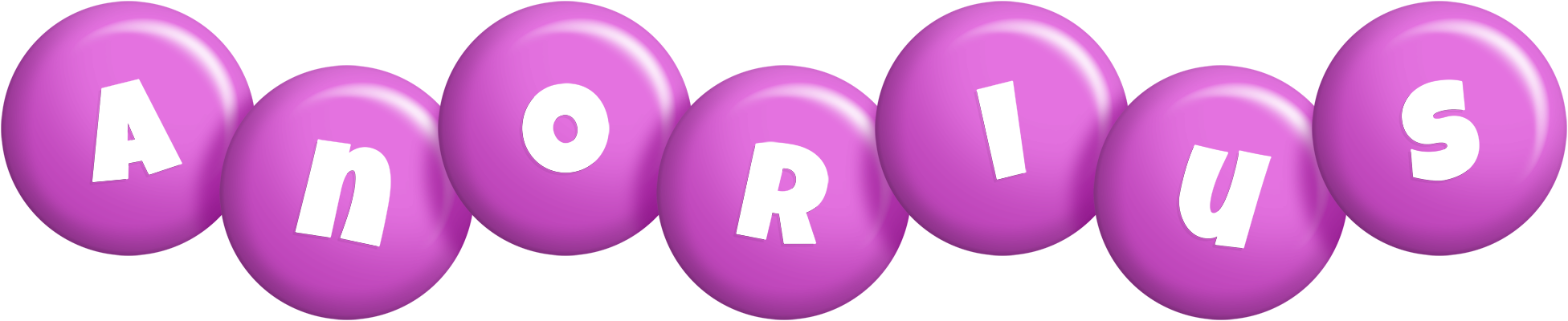 Anorius candy-purple logo
