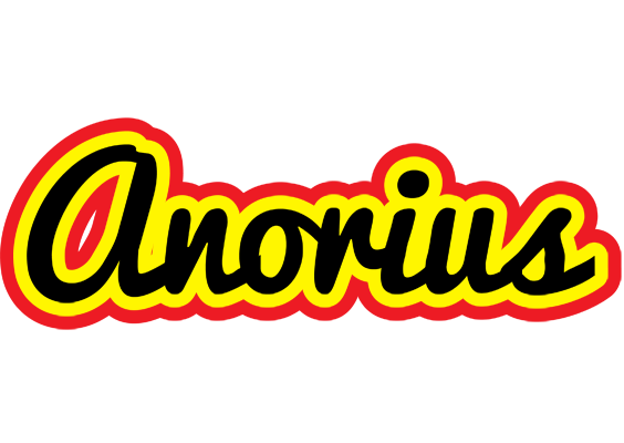 Anorius flaming logo